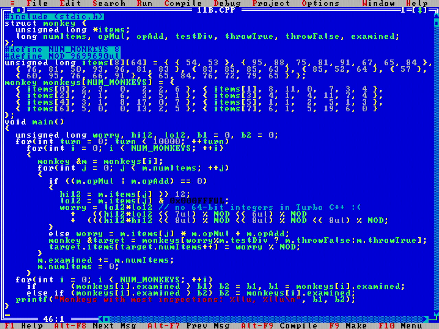 Revisiting Borland Turbo C And C++